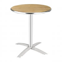  Flip Top Ash Table Round 600mm