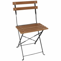      Folding Wooden Bistro Chair 