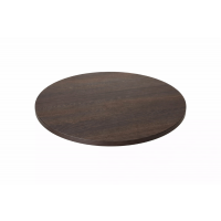           Laminate Table Top Dark Oak 680mm Round
