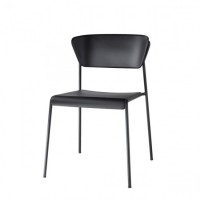           SCAB Design Lisa Technopolymer Chair Black