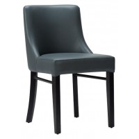 Merrion Side Chair Grey / Black