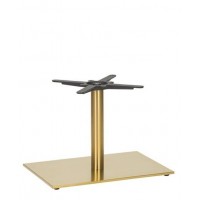    Brass Coffee Height Table Base Rectangular