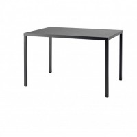 Summer Galvanized steel table Anthracite 1200 x 800mm.