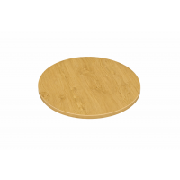     Laminate Table Top Oak 600mm Round