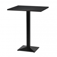     Pyramid High Bar Table Dark Oak Top Square