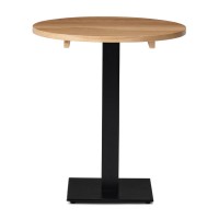    Solid Wood Oak Dining Table Round 700mm