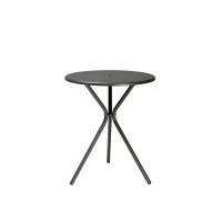 Leo Steel Table Anthracite 600mm