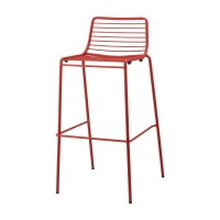      SCAB Design Summer Barstool Red
