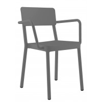           Resol Lisboa Armchair Dark Grey