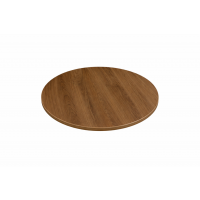        Laminate Table Top Walnut 600mm Round