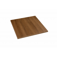        Laminate Table Top Walnut 680mm Square