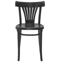  Fameg Bentwood Fanback Chair Dark Oak
