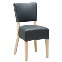   Alto FB Side Chair - Iron grey / Light Beech