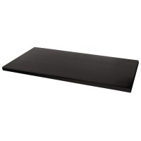  Werzalit Table Top Black 1100x700mm