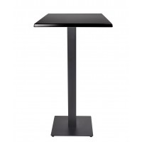 Moda High Square Table Black 