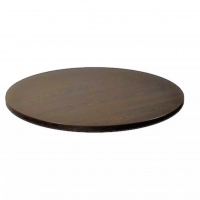   Laminate Table Top Walnut 600mm Round