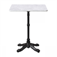    Solid Real Marble Bistro Dining Table Square