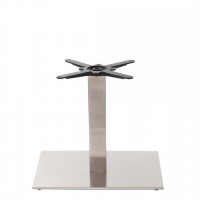 Stainless Steel Rectangular Coffee Height Table Base