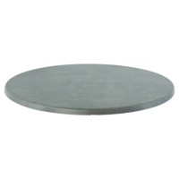 Werzalit Table Top Concrete Round 600mm
