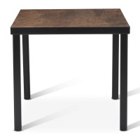  Urban Ceramic Table Rust 800 x 800mm
