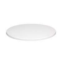  Werzalit Table Top White Round 600mm