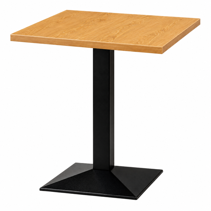 Pyramid Dining Height Table Square Oak
