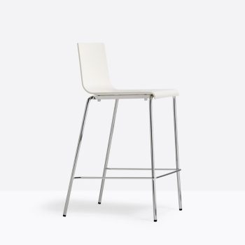 Pedrali Kuadra Stool 1112 Seat Height 670mm-0
