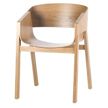 Ton Merano Armchair Solid Oak-0