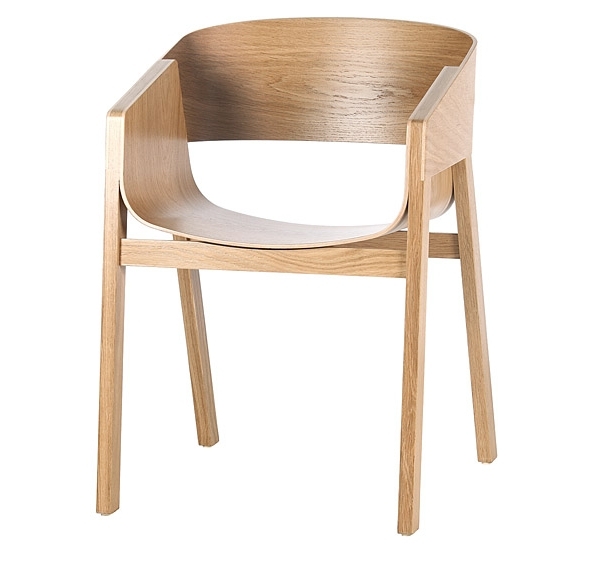 Ton Merano Armchair Solid Oak-0