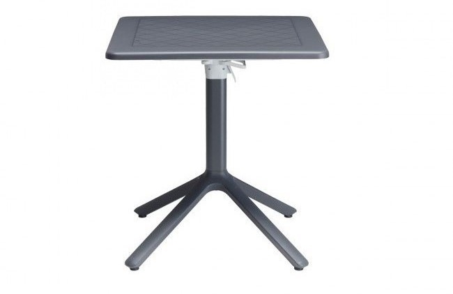 Eco folding table Anthracite 700 x 700mm Square-0
