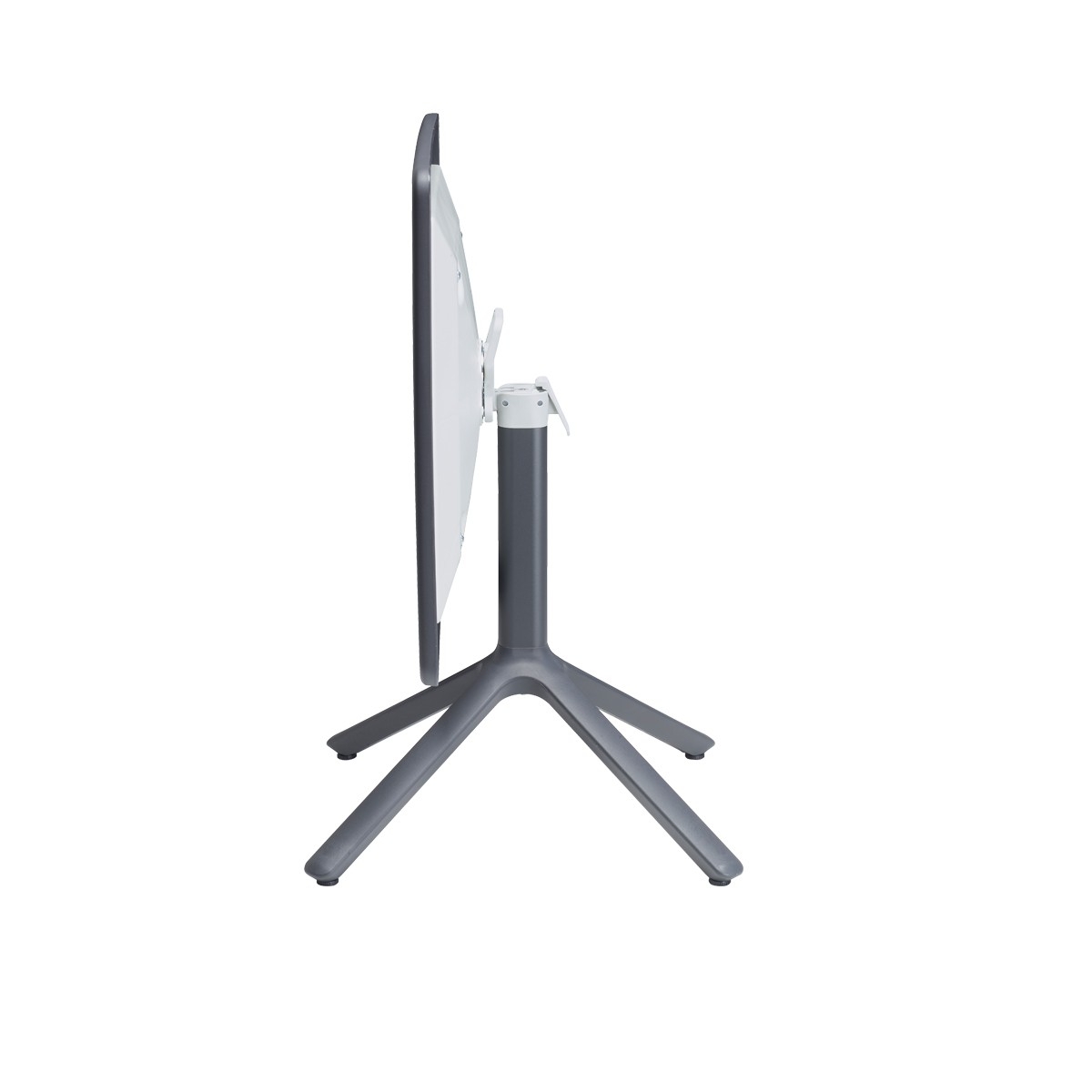 Eco folding table Anthracite 700 x 700mm Square-20318