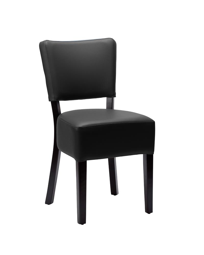 Classic Restaurant Side Chair Black-24509