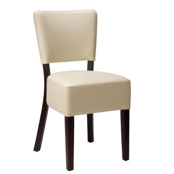 Classic Restaurant Side Chair Ivory -0