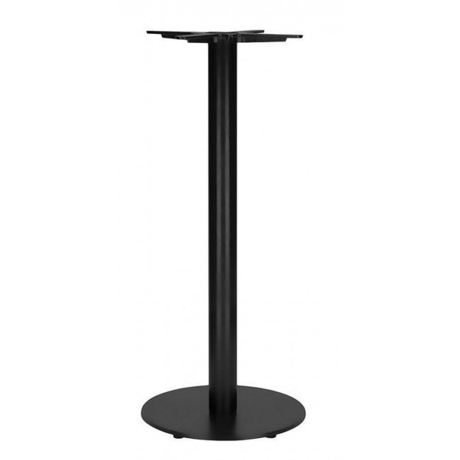 Cast Iron Slimline Poseur Height Table Base Round