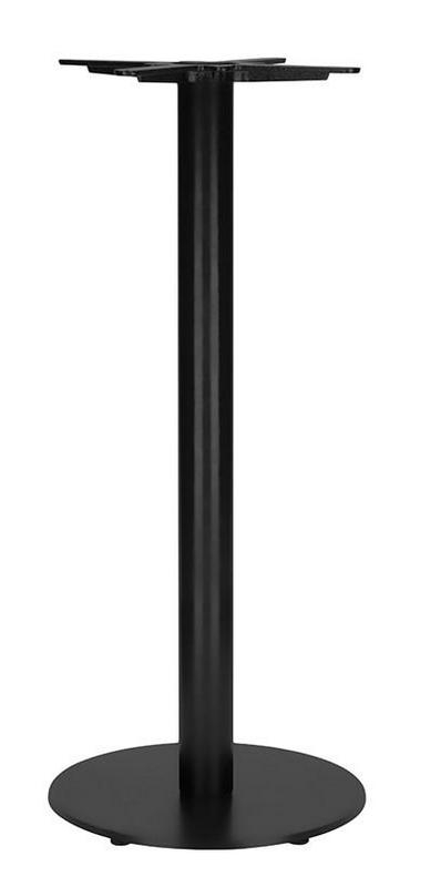 Cast Iron Slimline Poseur Height Table Base Round-0