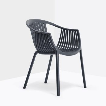 Pedrali Tatami Armchair Anthracite Grey-0