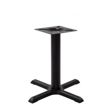 Cast Iron Cross Coffee Height Table Base-0
