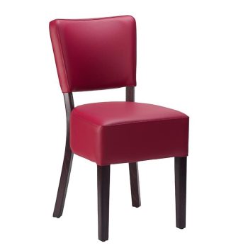 Classic Restaurant Side Chair Wine-0