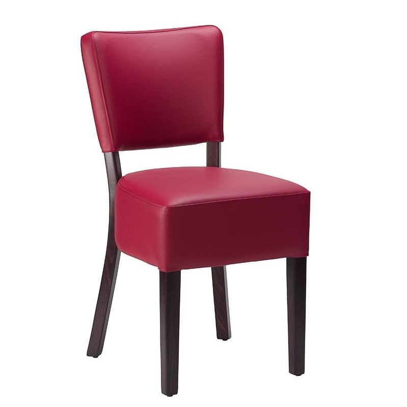 Classic Restaurant Side Chair Wine-0