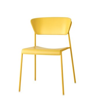 SCAB Design Lisa Technopolymer Chair Yellow-0