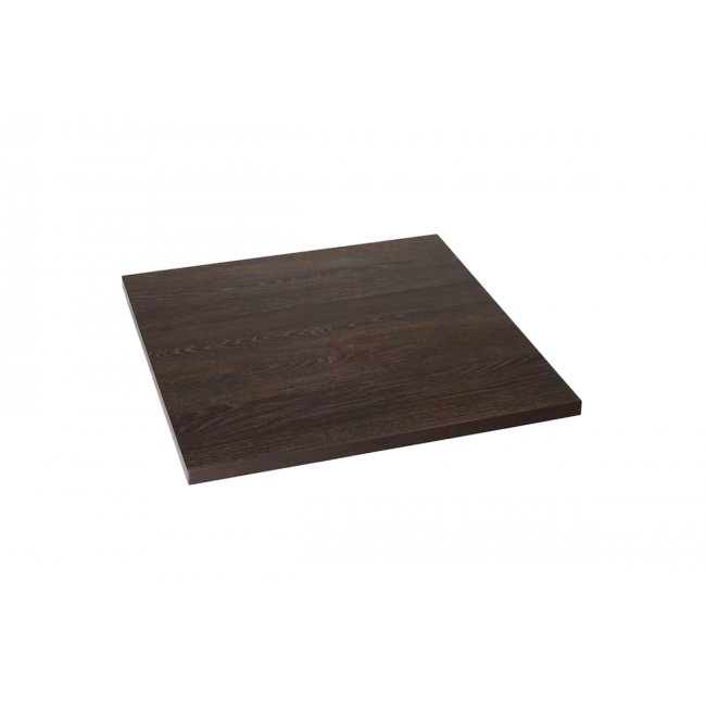 Laminate Table Top Dark Oak 680mm Square