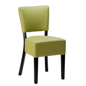 Classic Restaurant Side Chair Lime Green-0