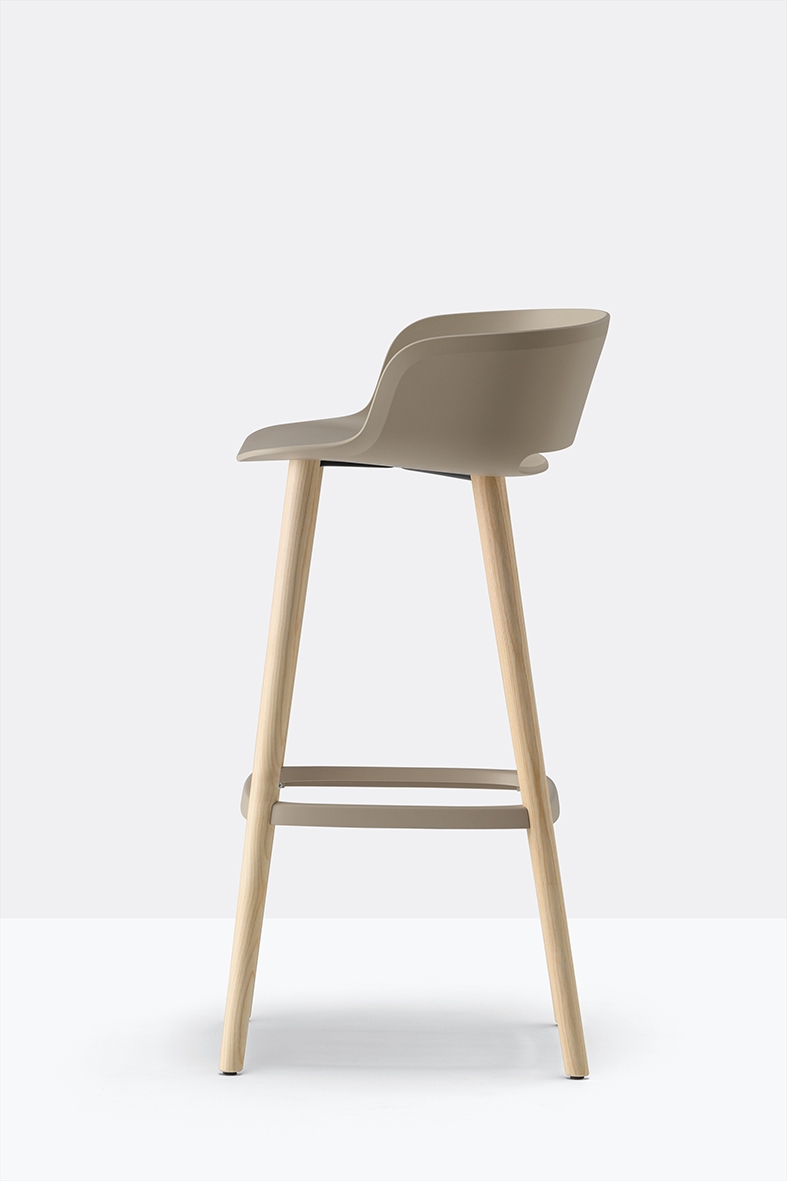 Pedrali Babila Wooden Stool Sand-26310
