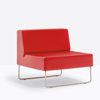 Pedrali Host Lounge Sofa Red-0