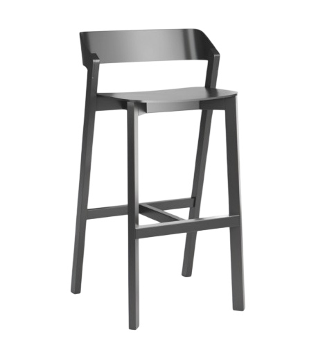 Ton Barstool Merano Black-0