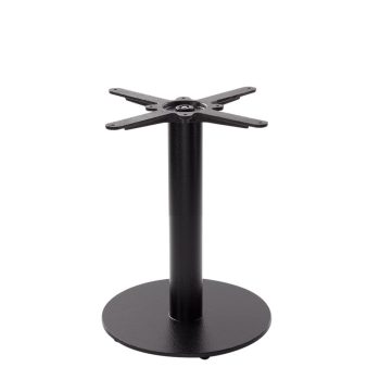 Cast Iron Slimline Round Coffee Height Table Base-0