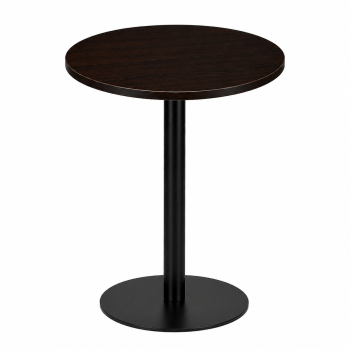 High Bar Table Dark Oak Round-0
