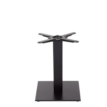 Cast Iron Slimline Square Coffee Height Table Base-0