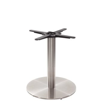 Stainless Steel Round Coffee Height Table Base-0