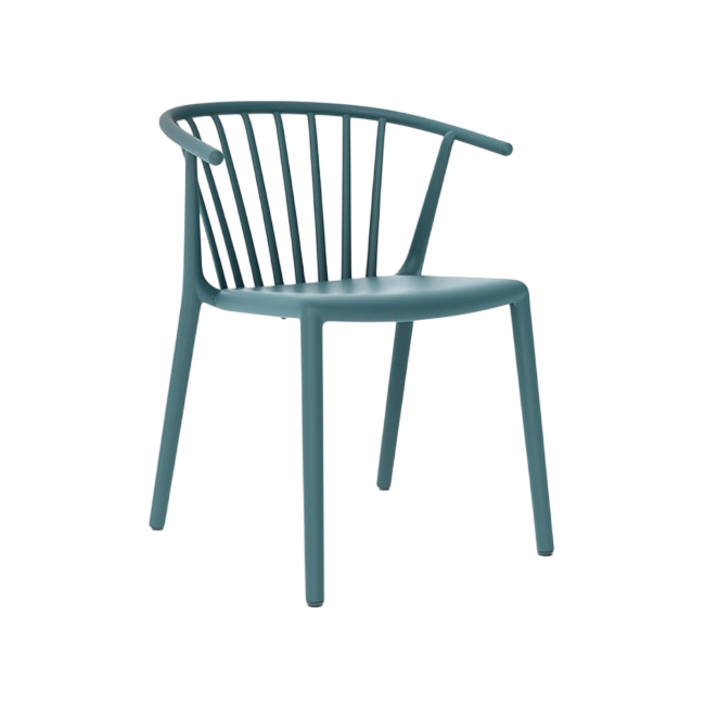 Resol Woody Armchair Retro Blue-0